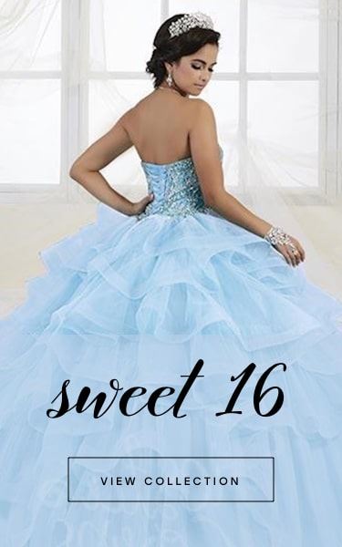 Sweet 16 gowns at Dress Gala. Mobile image.