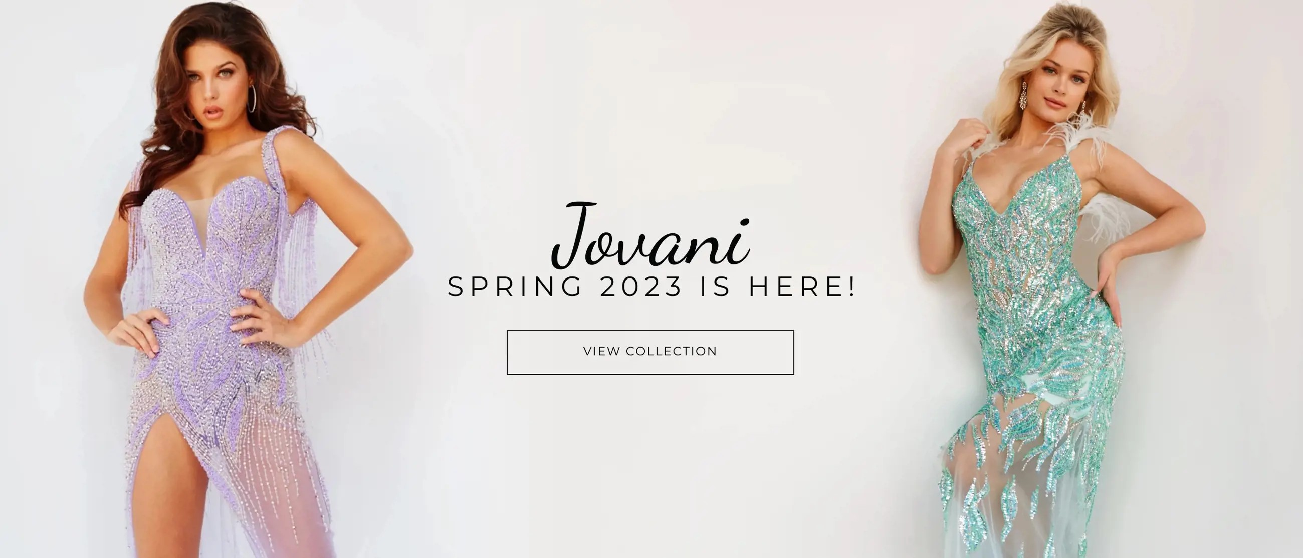 Models wearing Jovani Dresses